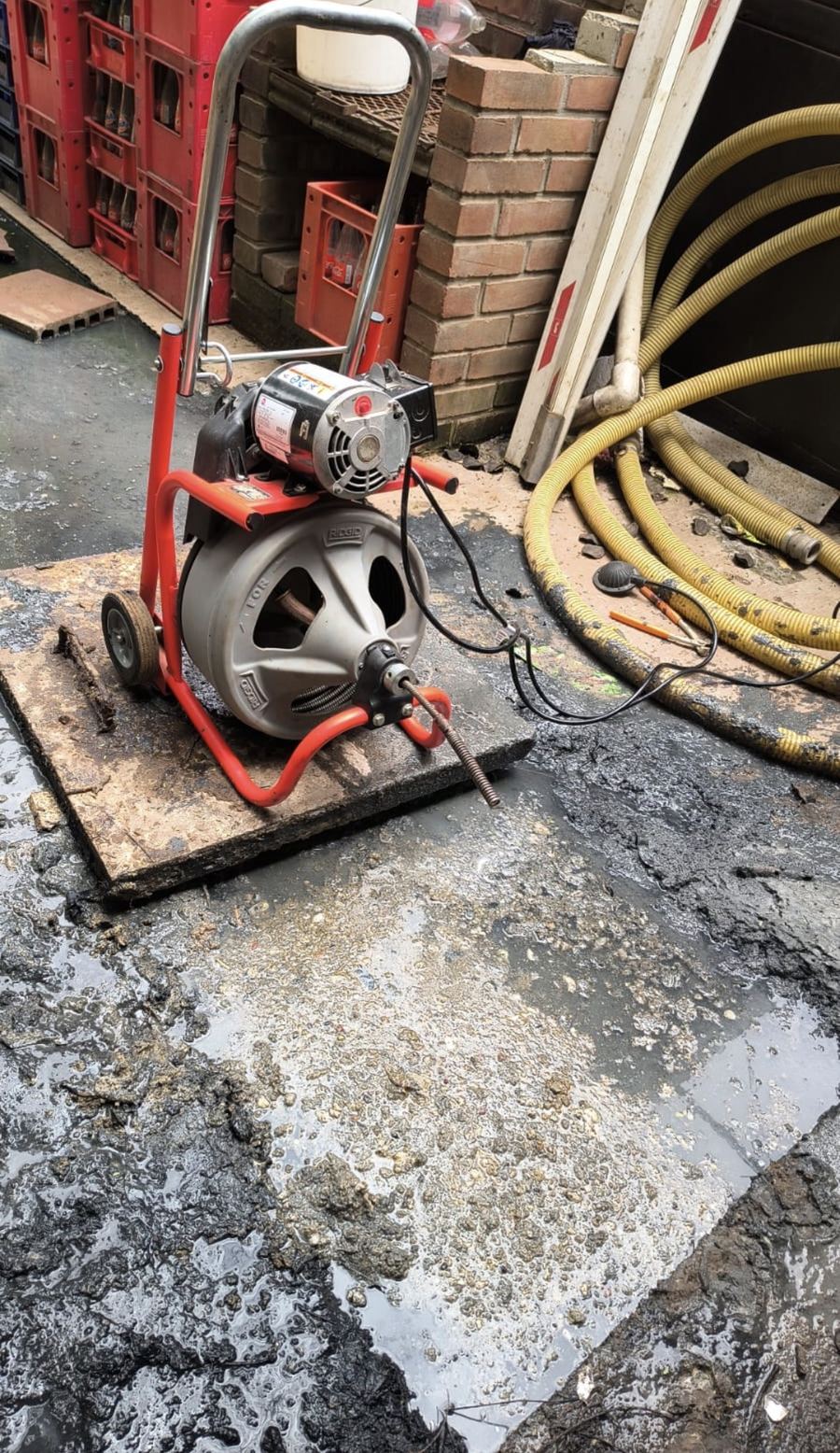 Maquinaria profesional RIDGID de Plomería Antoni
